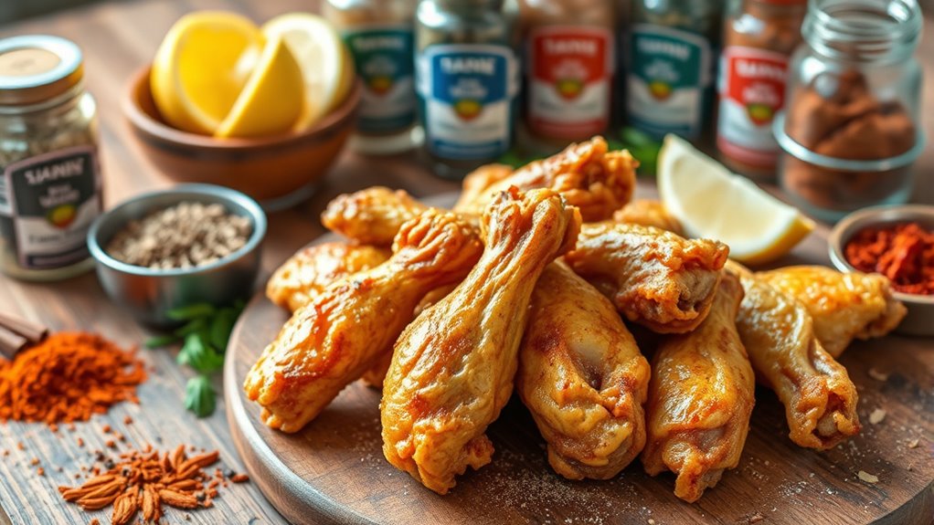 top wing seasoning selections