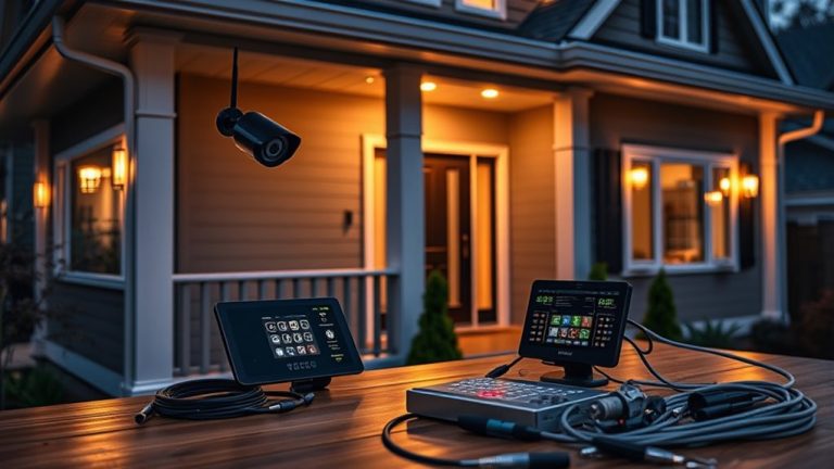 top wired home security
