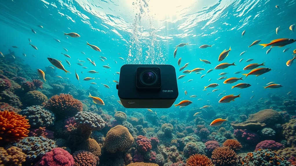 underwater 360 camera selection
