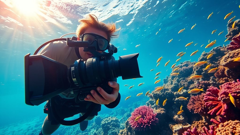 underwater video camera selection
