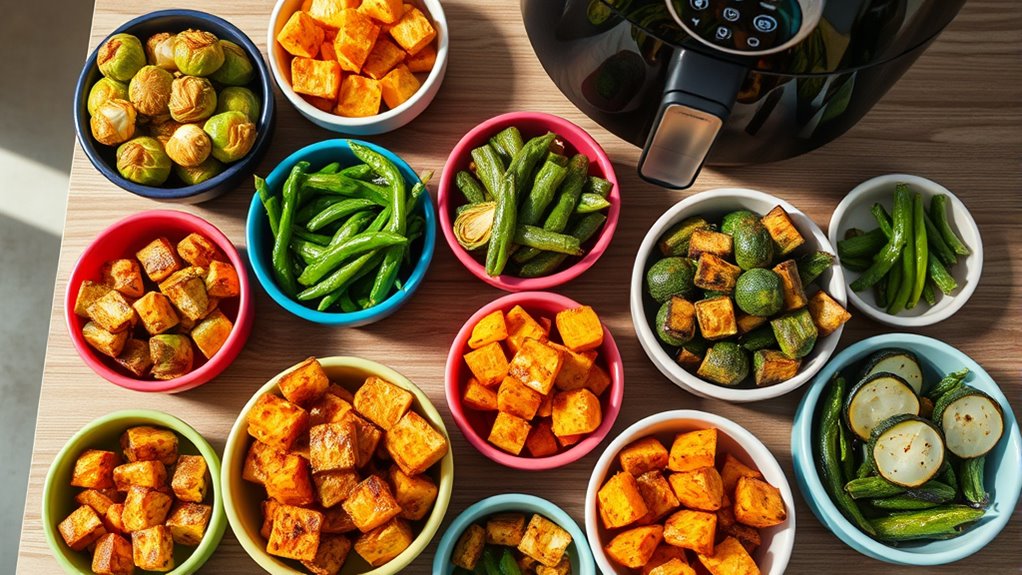 vegetable air fryer timings