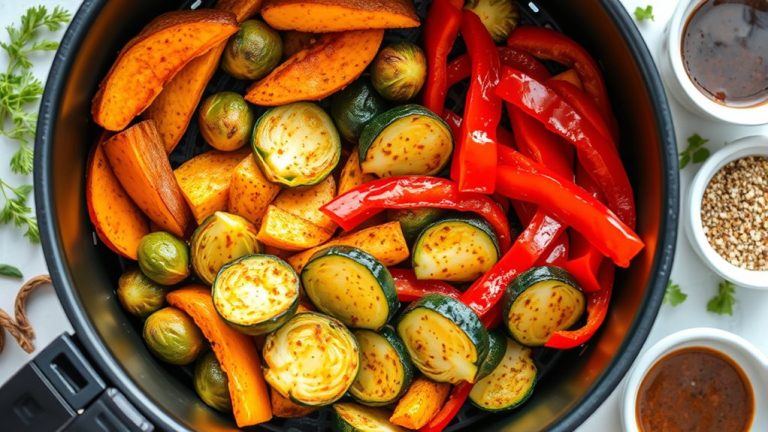 vegetables air fryer settings